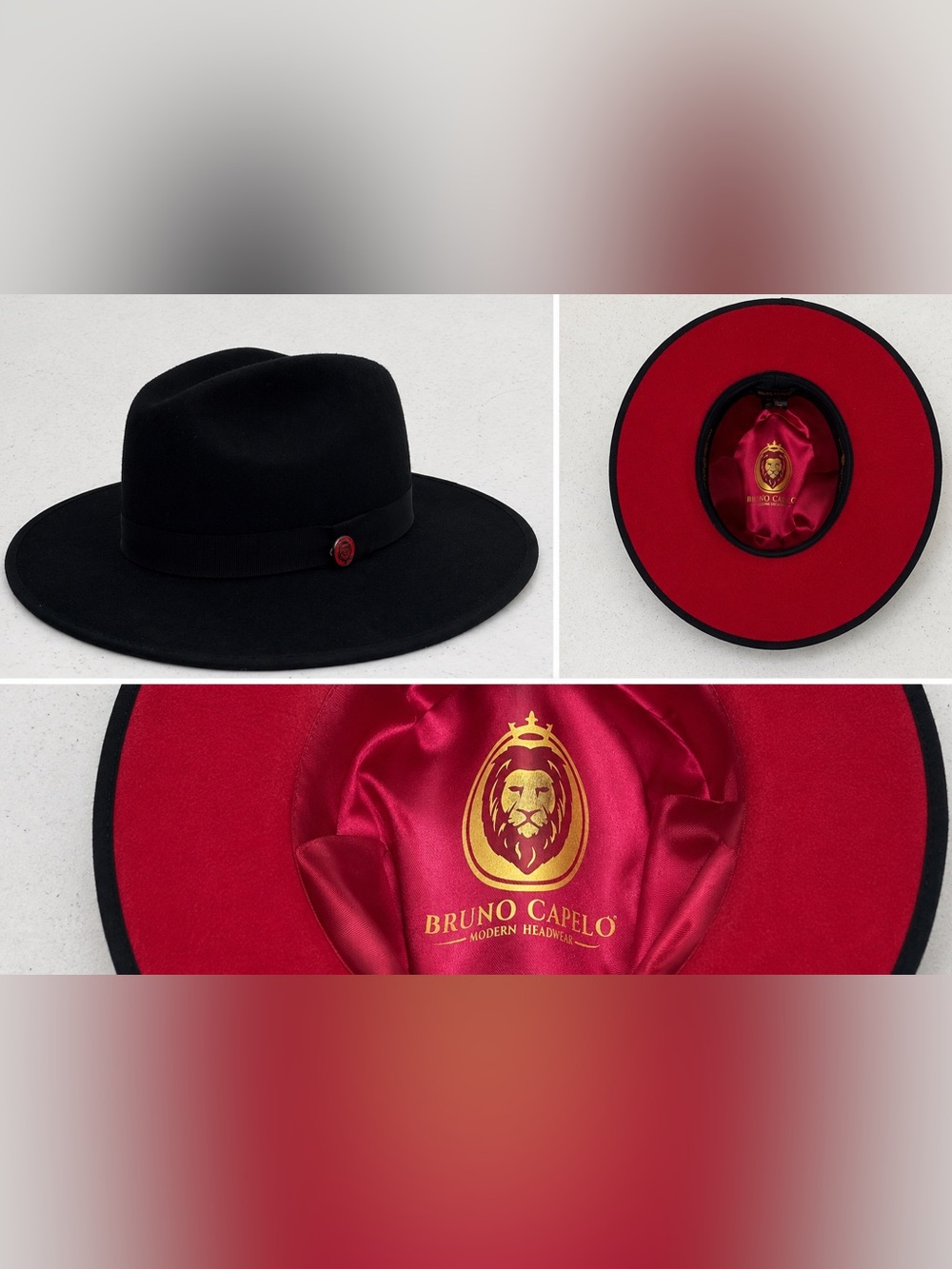 Bruno Capelo Teal Fedora Hat